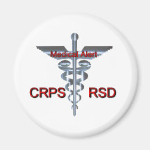 Medical Symbol - CRPS RSD Medical Alert Refrigerator Magnet