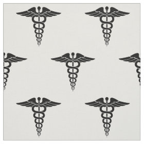 Medical Symbol Fabric