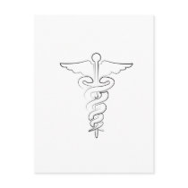 Medical Symbol postcards