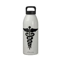 Medical Symbol Water Bottles