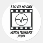 Medical Technology Stunts Stickers