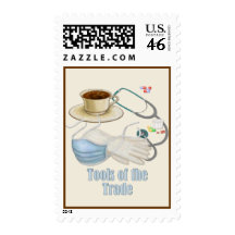 Medical Tools Stamp