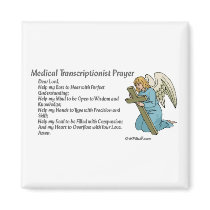 Medical Transcription Prayer magnets by mt_stuff Medical Transcription Prayer magnets