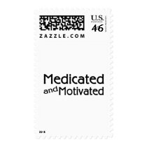 Medicated And Motivated Postage Stamps