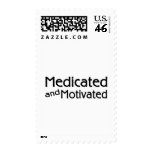 Medicated And Motivated Stamp