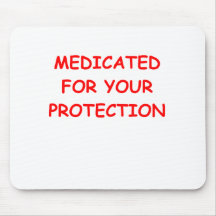 MEDICATED.png Mouse Pads