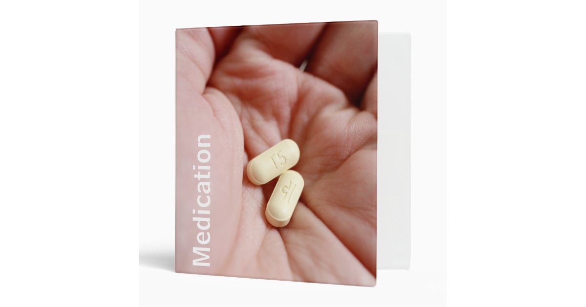 Medication Binder Zazzle