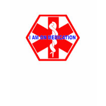 MEDICATION ID TAG t-shirts by Sofia_Youshi MEDICATION ID TAG t-shirts