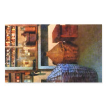 Medicine Bottles and Baskets Rectangle Stickers