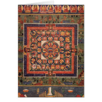 Medicine Buddha Mandala Card