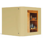 Medicine Cabinet with Asthma Medication 3 Ring Binder