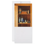 Medicine Cabinet with Asthma Medication Custom Rack Card