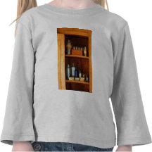 Medicine Cabinet with Asthma Medication T-shirts