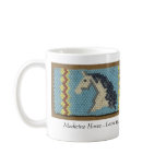 Medicine Horse Beadwork Mug