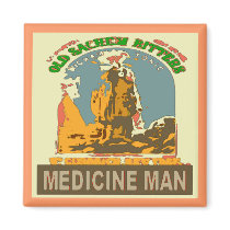 Medicine Man Tonic magnets by figstreetstudio Medicine Man Tonic magnets