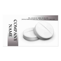 Medicine / Pharmacy / Pharmacist Business Card