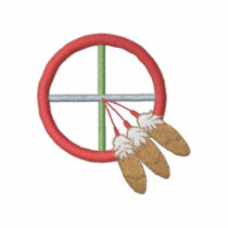 Medicine Wheel embroidered shirts by ZazzleEmbroidery Medicine Wheel embroidered shirts