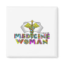 Medicine Woman Fridge Magnet