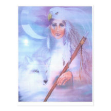 medicine woman postcards