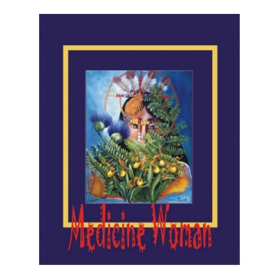 medicine woman poster by klocke