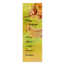 MEDIEVAL ALLEY BY NIGHT IN FLORENCE BUSINESS CARD