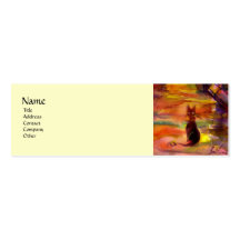 MEDIEVAL ALLEY BY NIGHT IN FLORENCE BUSINESS CARD TEMPLATES