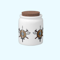 Medieval Arms candy jars