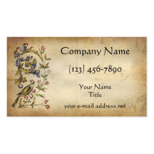 Medieval Bird Business Card