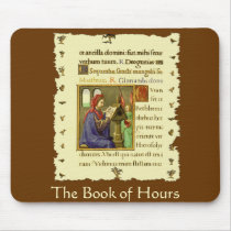 Medieval Book of Hours mousepads by RavenSpiritPrints Medieval Book of Hours mousepads