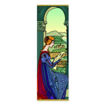 Medieval Bookmark Card business cards