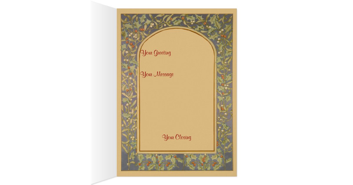 medieval christmas template card zazzle open office greeting card templates