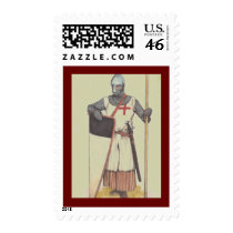 Medieval Crusader Stamp
