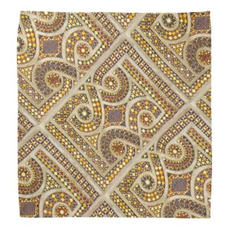 Medieval Decorative Motif Bandana