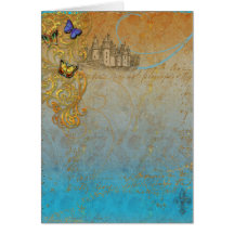 Medieval Fairy Tale Invitation or Greeting Card