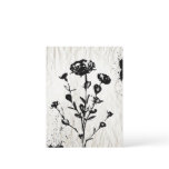 Medieval Flower Art Drawing Postcards
