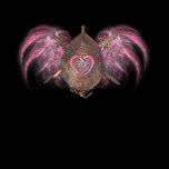 Medieval Gothic Shield of Love Tee Shirt