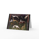 Medieval Greyhounds - Customized Cards