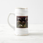 Medieval Greyhounds Fine Art Stein Coffee Mug Medieval Greyhounds Fine Art Stein Coffee Mug