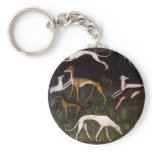 'Medieval Greyhounds' Keychains