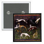 'Medieval Greyhounds' buttons
