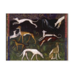 'Medieval Greyhounds' Postcards