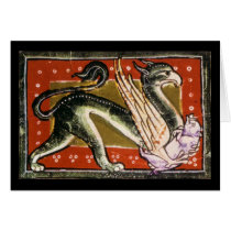 Medieval Griffin Card