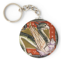 Medieval Griffin Keychain