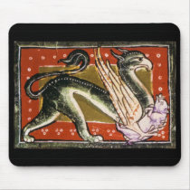Medieval Griffin Mousepad