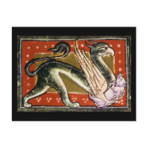 Medieval Griffin Postcards