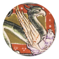 Medieval Griffin Sticker