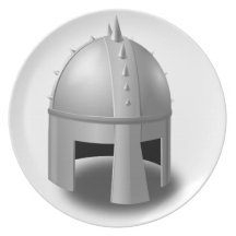Medieval Helm Party Plates