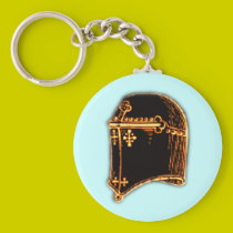 Medieval Helmet III keychains