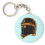 Medieval Helmet III Key Chains