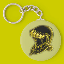 Medieval Helmet IV keychains